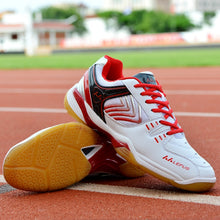 Load image into Gallery viewer, Zapatos de bádminton para mujer, zapatillas deportivas para hombre, tenis, balonvolea, raquetball, zapatos de entrenamiento funcional para niños, par, gimnasio, Jogging
