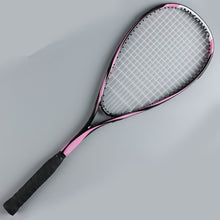 Load image into Gallery viewer, Raqueta de Squash de carbono compuesto, raqueta de Fitness, pelota de squash para Junior con pelota de entrenamiento de pared * 1 y bolsa de cuerda * 1
