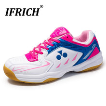 Load image into Gallery viewer, Raqueta de bádminton, zapatos de Squash para mujeres, hombres, zapatillas de cancha, voleibol, tenis de mesa, Pickleball, entrenamiento, niños, calzado deportivo

