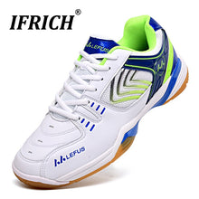 Load image into Gallery viewer, Zapatos de bádminton para mujer, zapatillas deportivas para hombre, tenis, balonvolea, raquetball, zapatos de entrenamiento funcional para niños, par, gimnasio, Jogging
