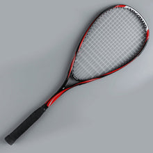 Load image into Gallery viewer, Raqueta de Squash de carbono compuesto, raqueta de Fitness, pelota de squash para Junior con pelota de entrenamiento de pared * 1 y bolsa de cuerda * 1
