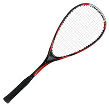 Load image into Gallery viewer, Raqueta de Squash de carbono compuesto, raqueta de Fitness, pelota de squash para Junior con pelota de entrenamiento de pared * 1 y bolsa de cuerda * 1
