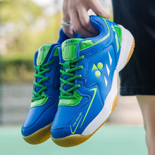 Load image into Gallery viewer, Raqueta de bádminton, zapatos de Squash para mujeres, hombres, zapatillas de cancha, voleibol, tenis de mesa, Pickleball, entrenamiento, niños, calzado deportivo
