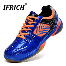 Load image into Gallery viewer, Zapatos de bádminton para mujer, zapatillas deportivas para hombre, tenis, balonvolea, raquetball, zapatos de entrenamiento funcional para niños, par, gimnasio, Jogging
