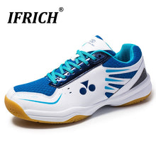 Load image into Gallery viewer, Raqueta de bádminton, zapatos de Squash para mujeres, hombres, zapatillas de cancha, voleibol, tenis de mesa, Pickleball, entrenamiento, niños, calzado deportivo
